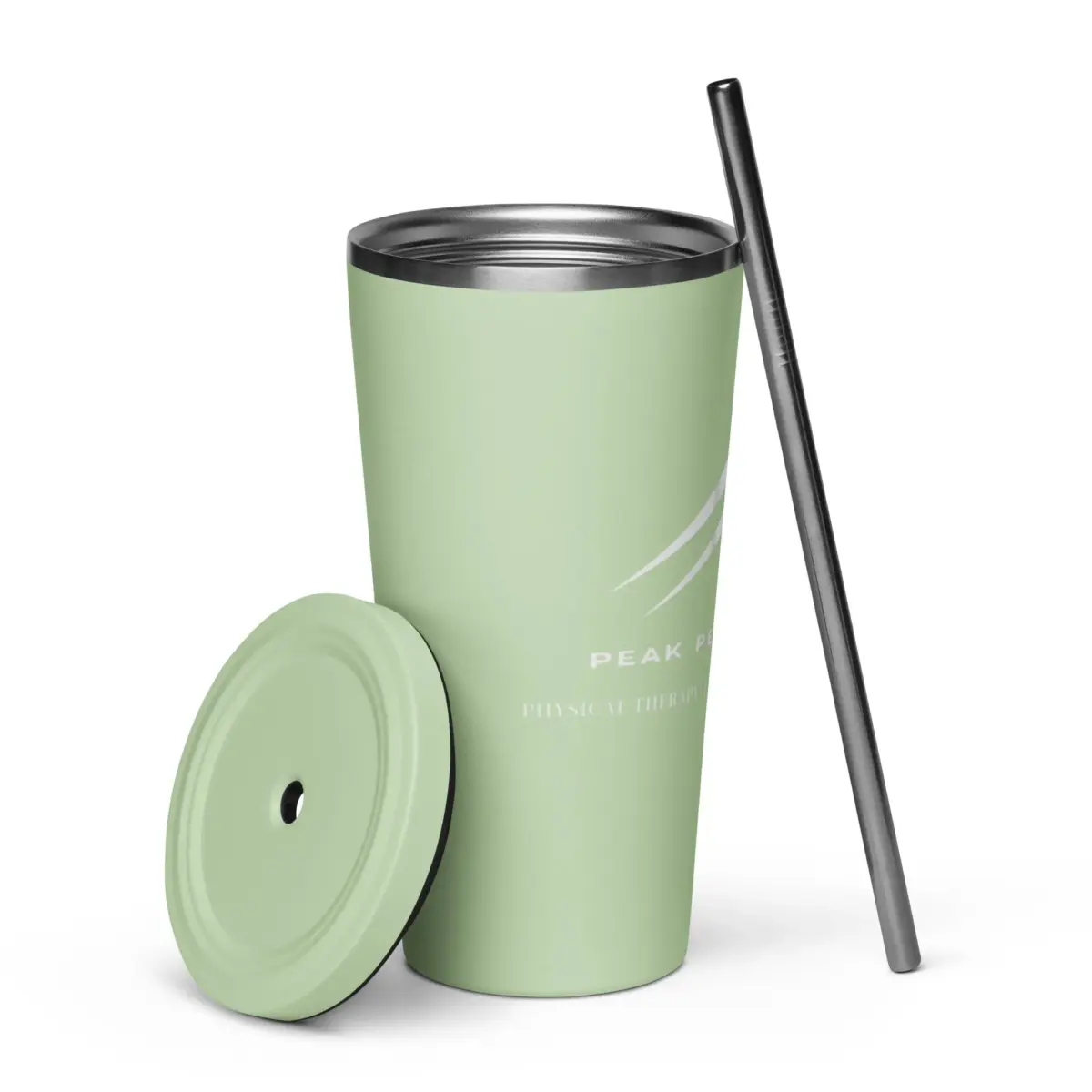 Insulated tumbler with a straw - Image 8