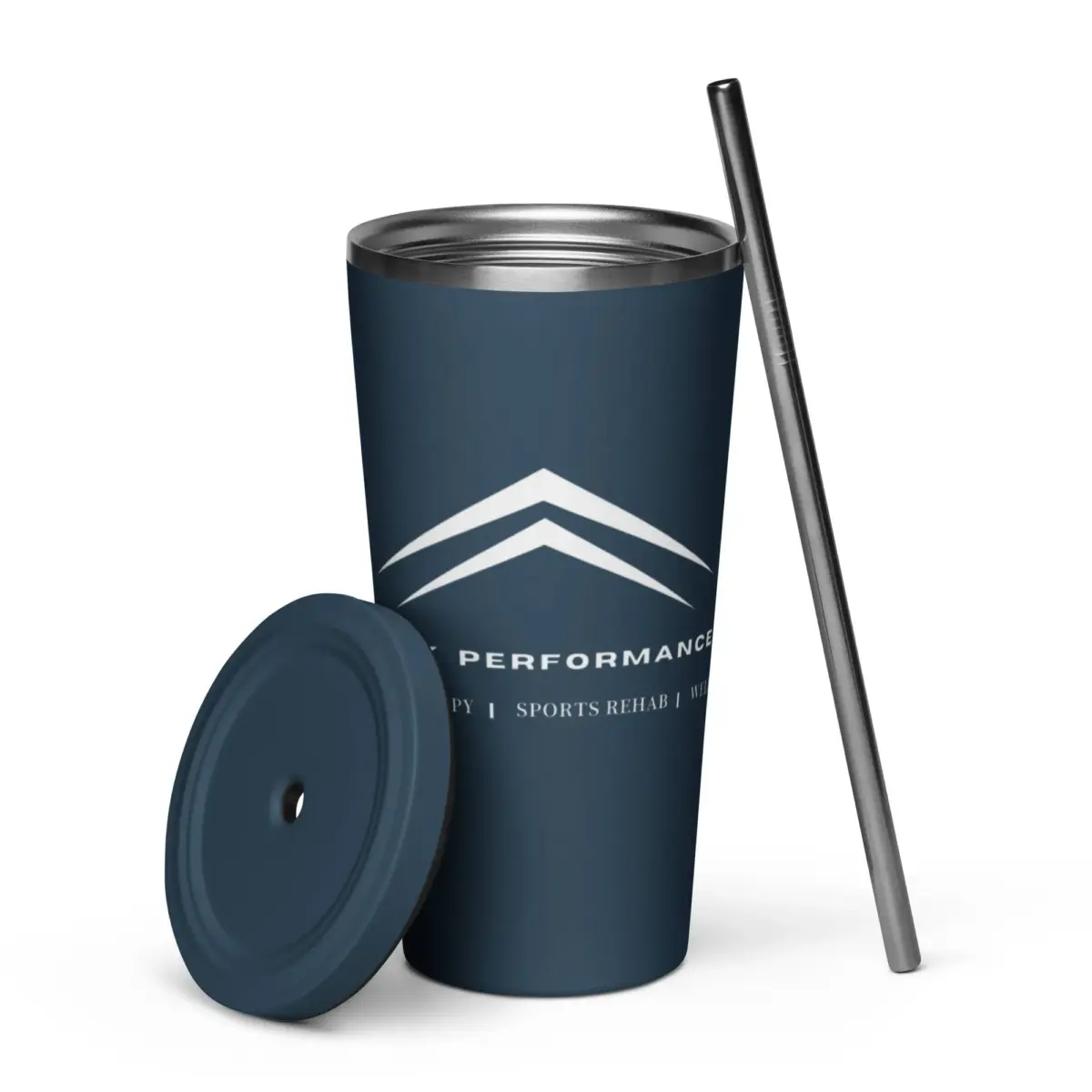 Insulated tumbler with a straw - Image 2