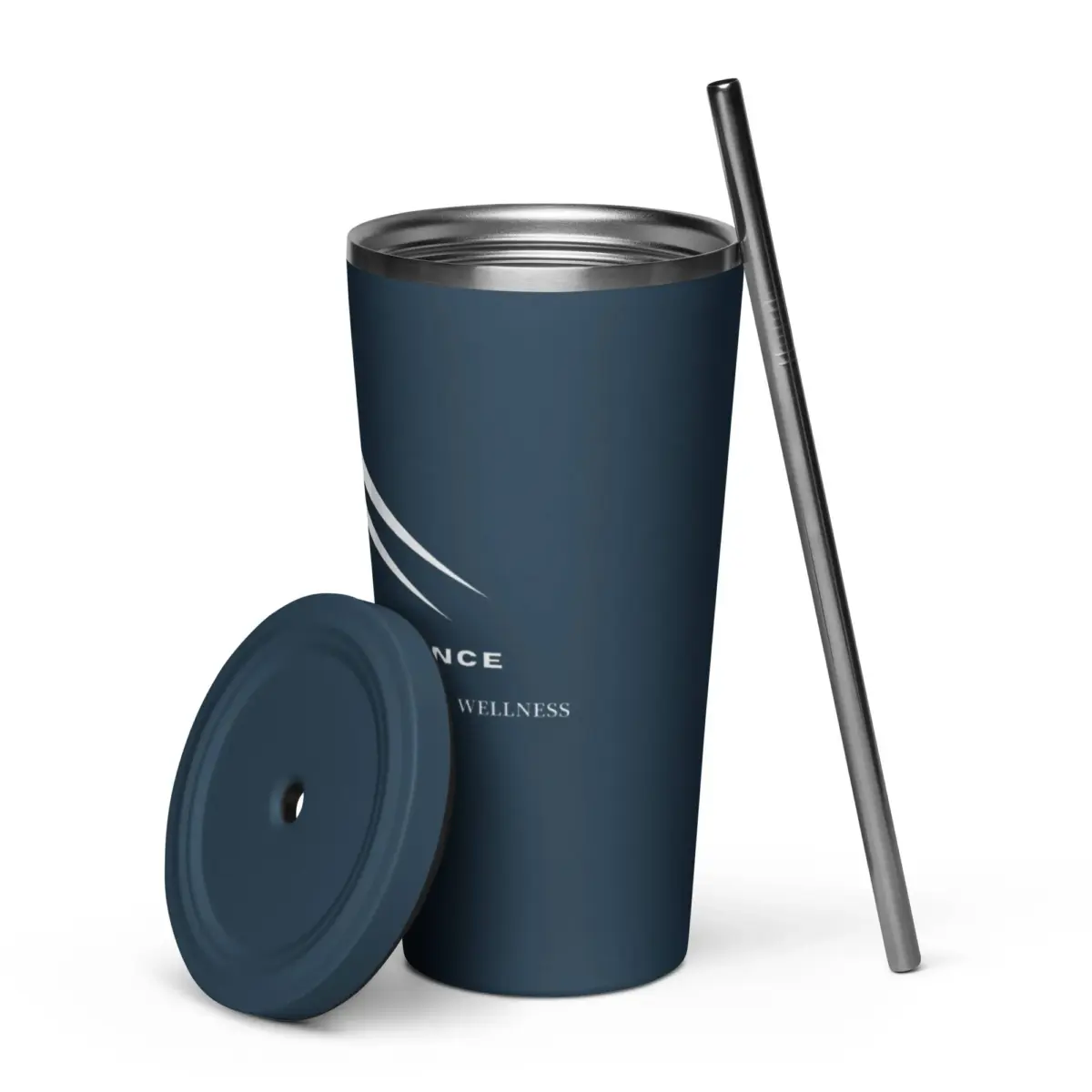 Insulated tumbler with a straw - Image 3