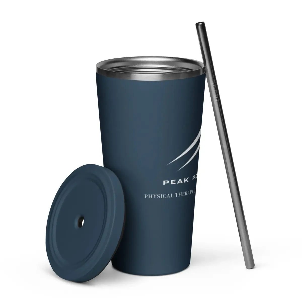 Insulated tumbler with a straw - Image 4